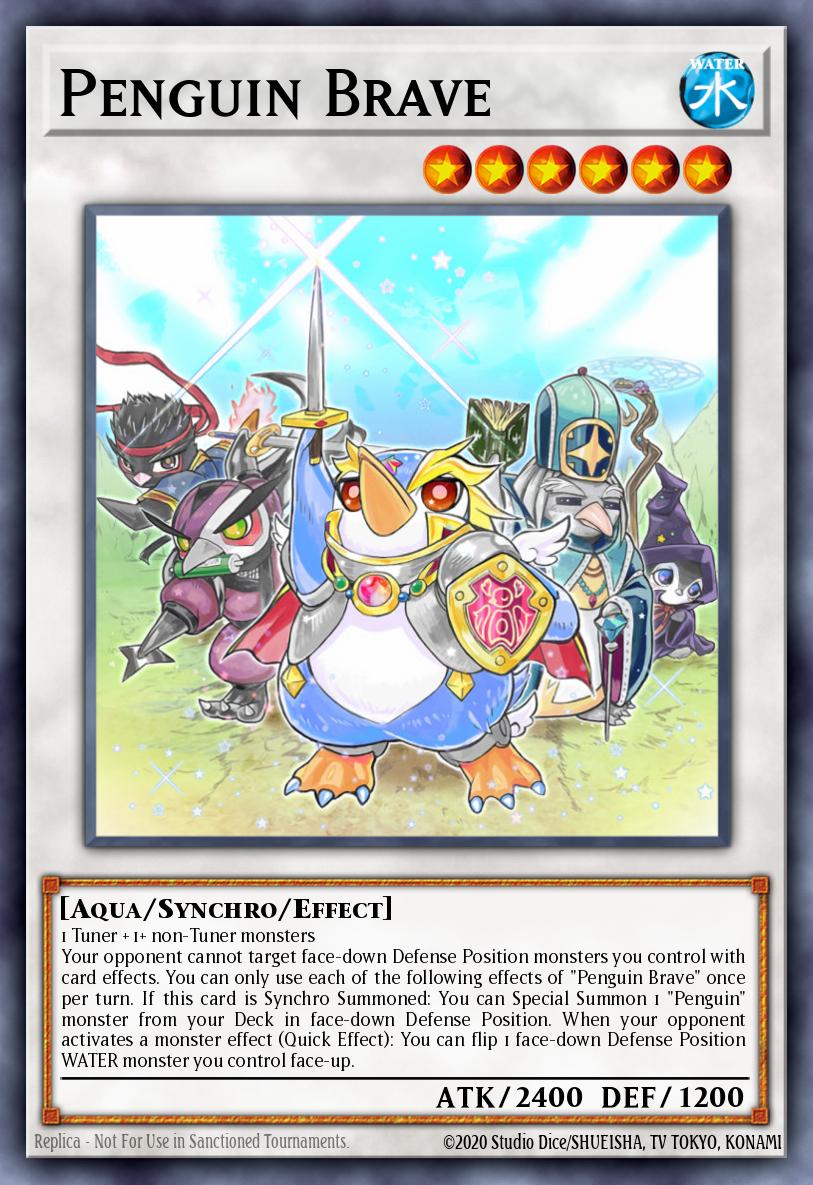 Penguin Brave Yu-Gi-Oh card