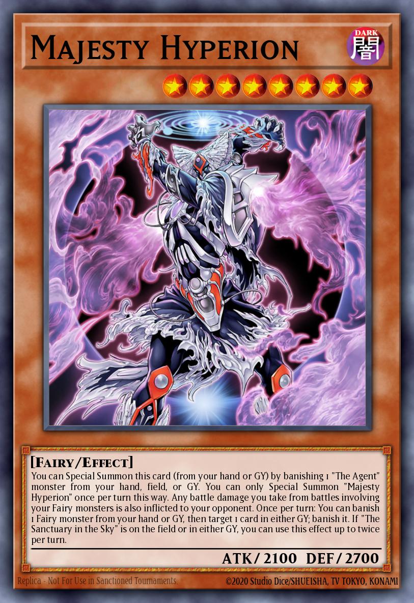 Majesty Hyperion Yu-Gi-Oh card