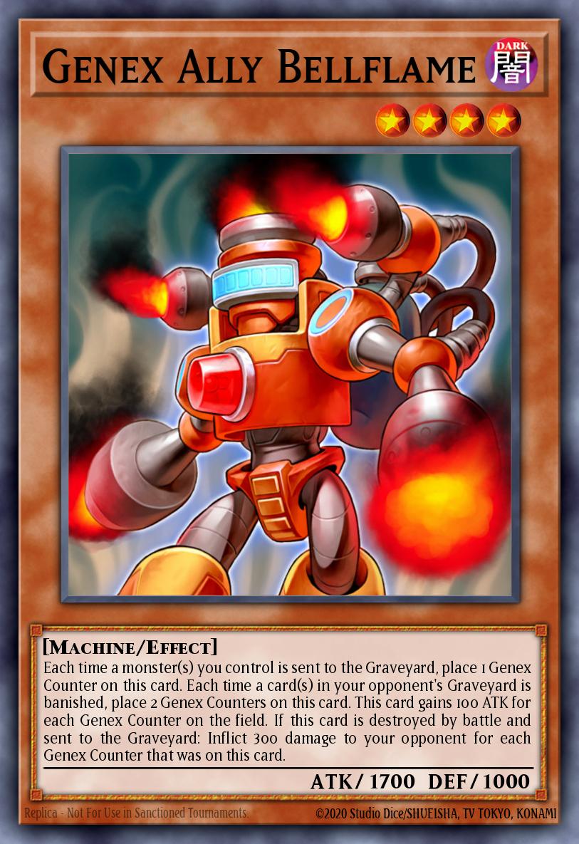 Genex Ally Bellflame Yu-Gi-Oh card