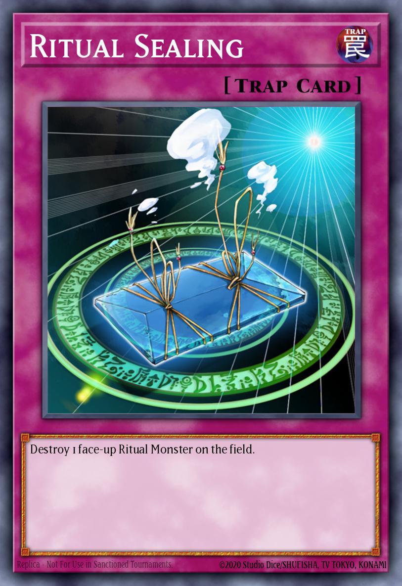 Ritual Sealing Yu-Gi-Oh card