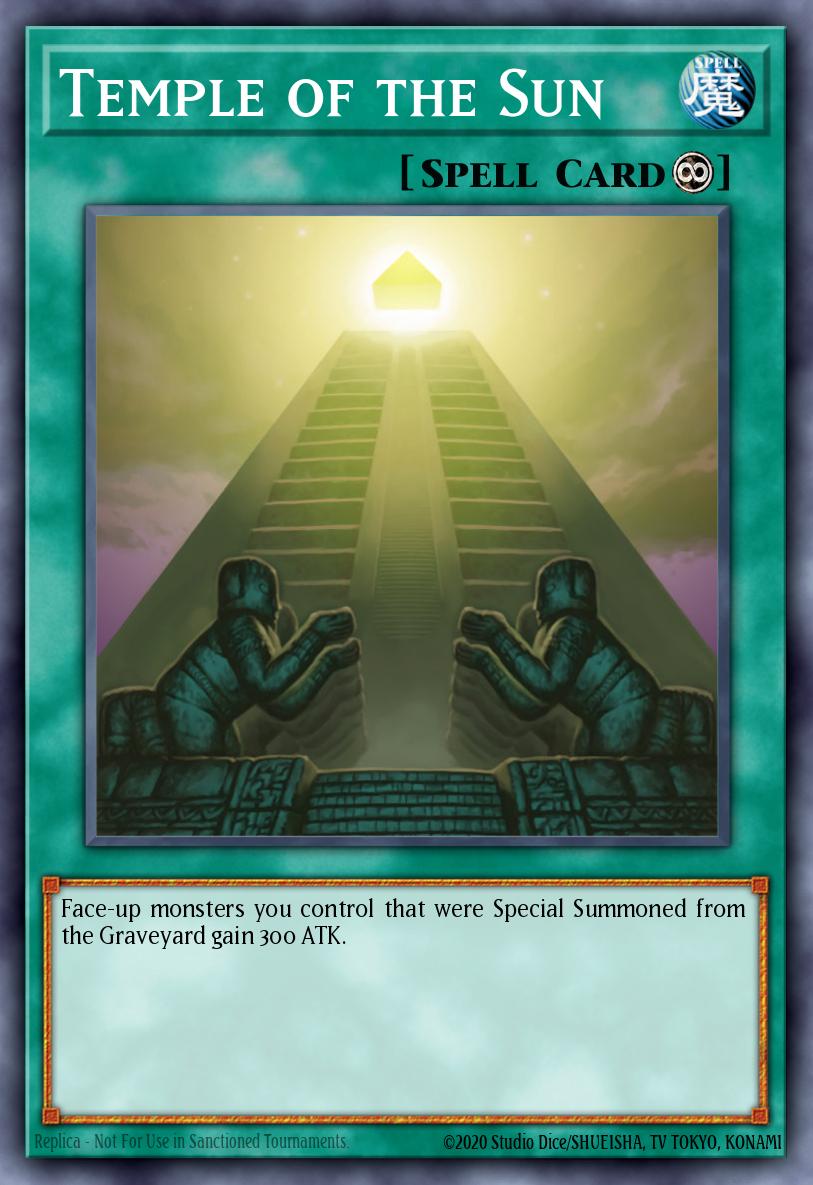 Temple of the Sun Yu-Gi-Oh card