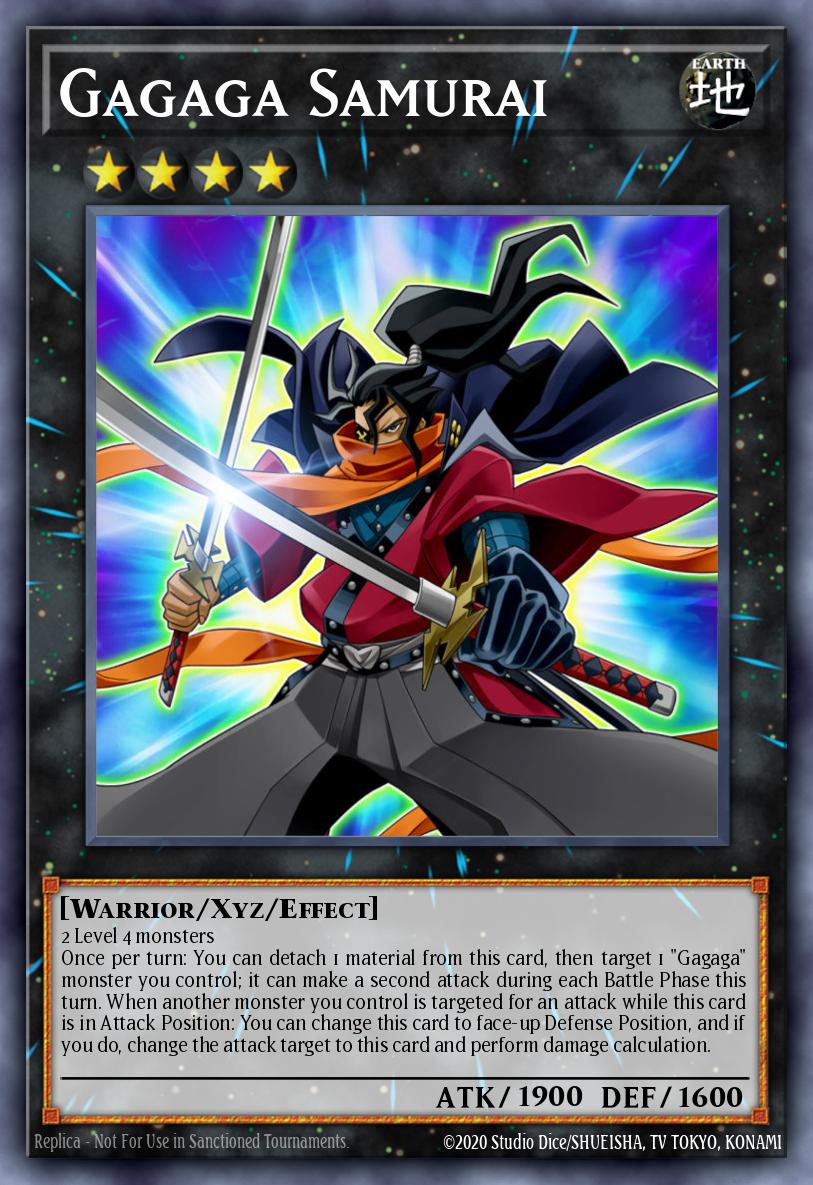 Gagaga Samurai Yu-Gi-Oh card