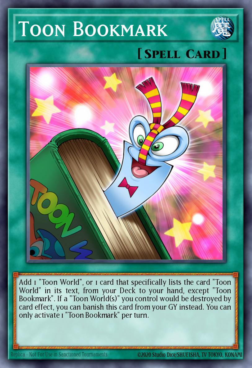 Toon Bookmark Yu-Gi-Oh card