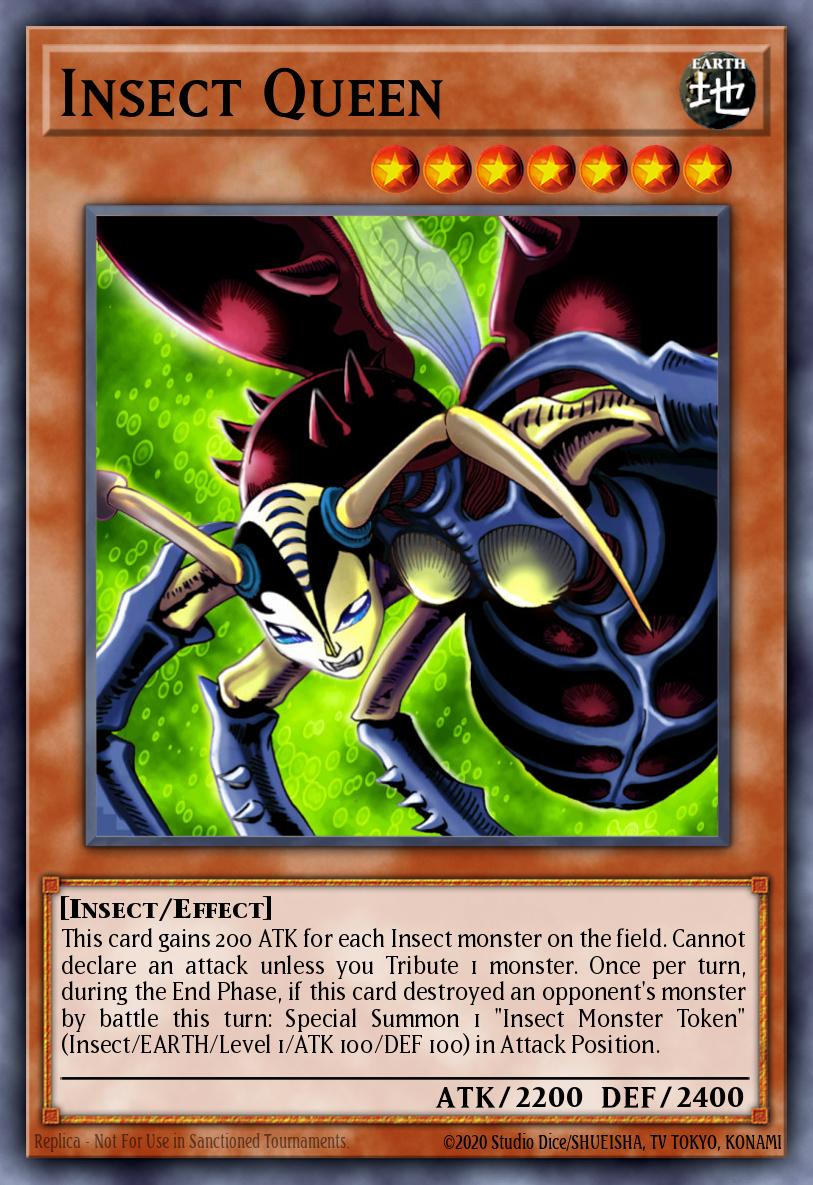 Insect Queen Yu-Gi-Oh card