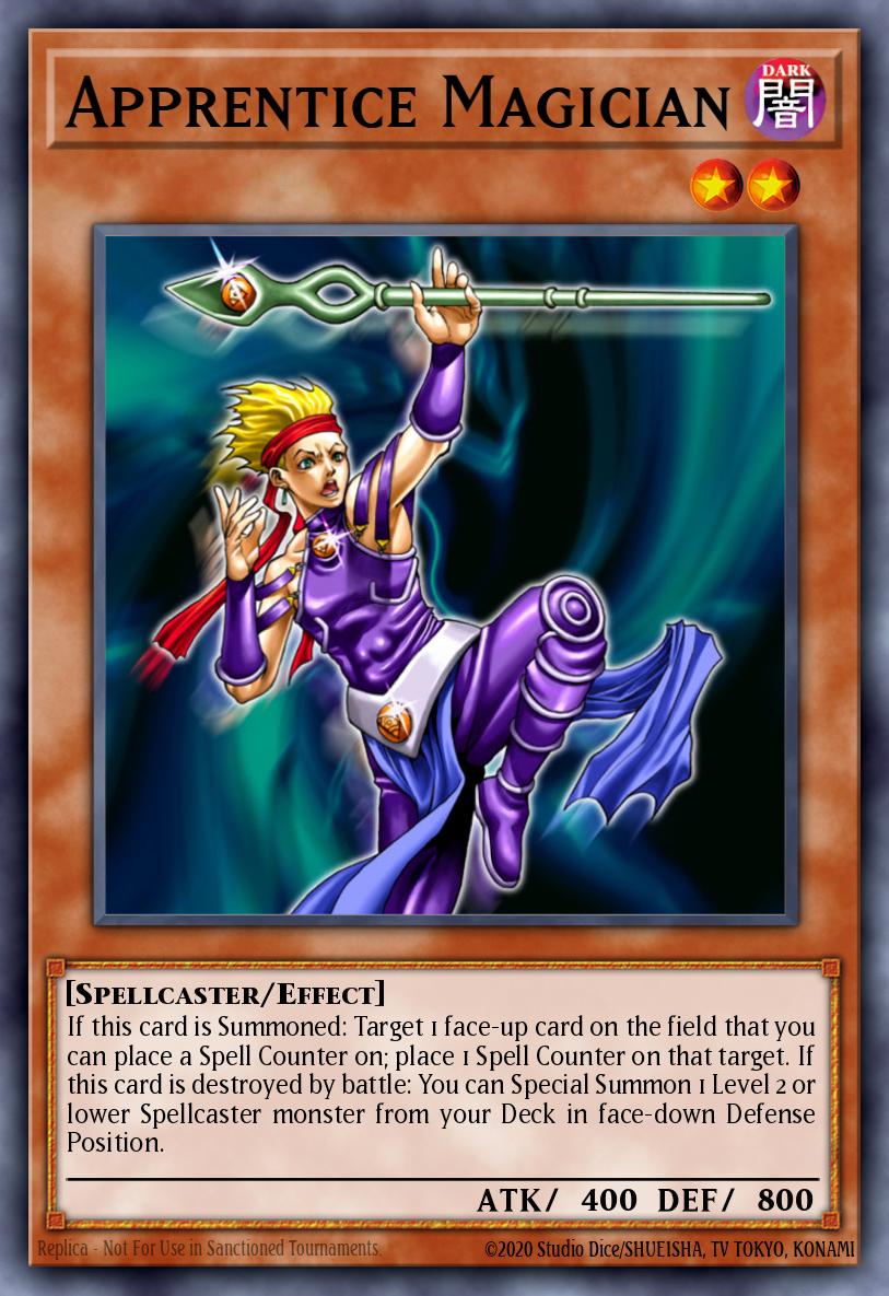 Apprentice Magician Yu-Gi-Oh card