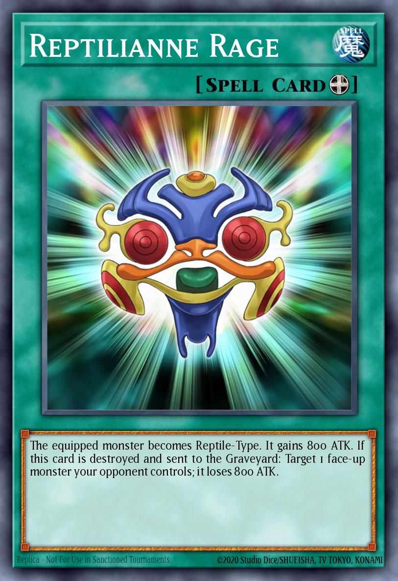 Reptilianne Rage Yu-Gi-Oh card