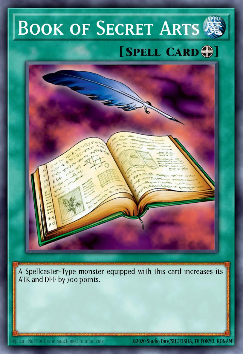 Book of Secret Arts Yu-Gi-Oh card
