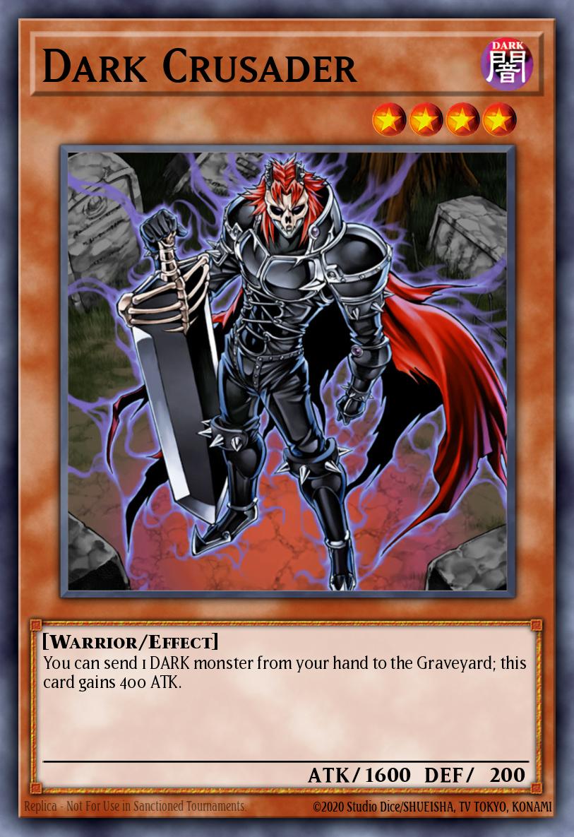 Dark Crusader Yu-Gi-Oh card