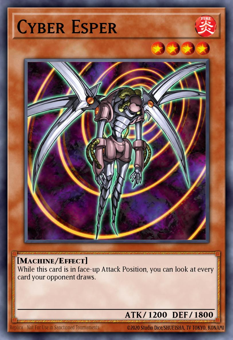 Cyber Esper Yu-Gi-Oh card