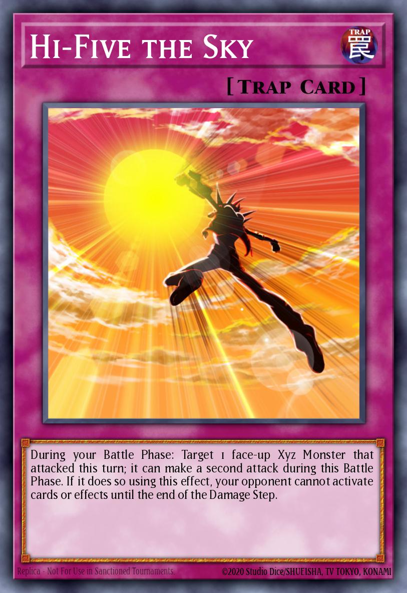 Hi-Five the Sky Yu-Gi-Oh card