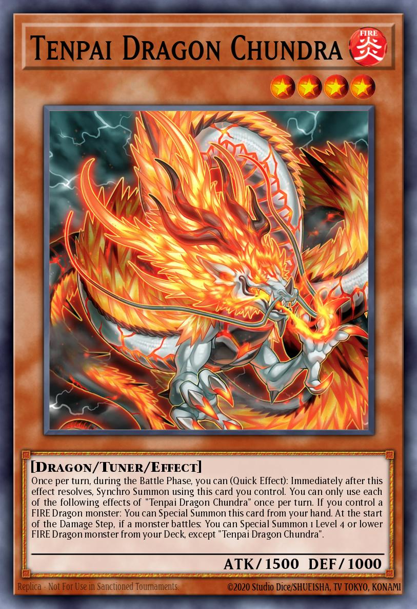 Tenpai Dragon Chundra Yu-Gi-Oh card