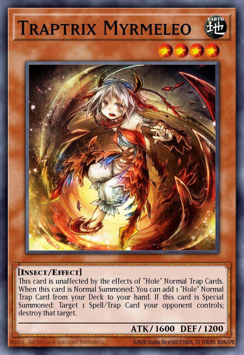 Traptrix Myrmeleo Yu-Gi-Oh card