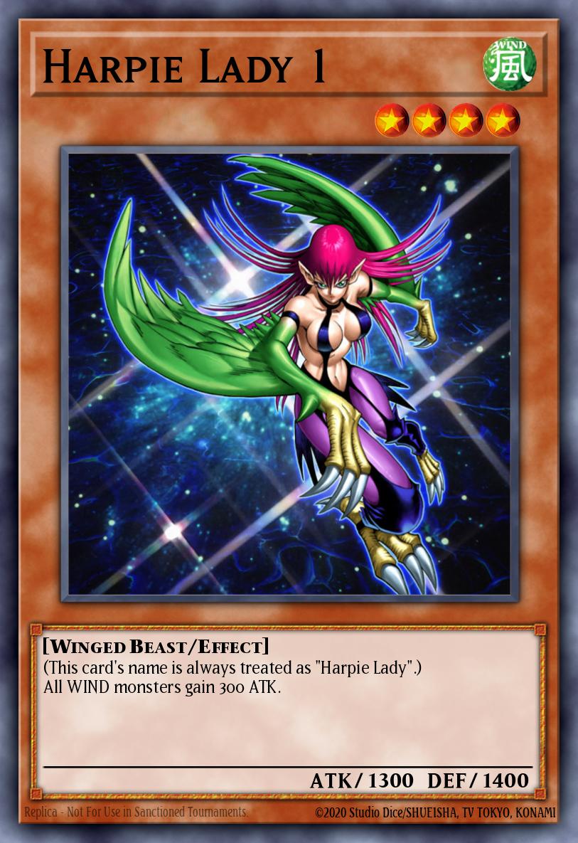 Harpie Lady 1 Yu-Gi-Oh card