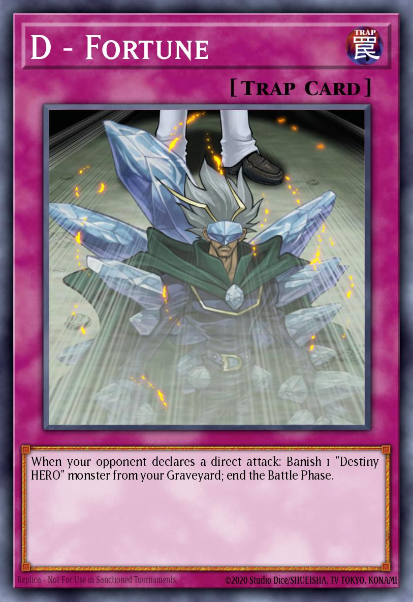 D - Fortune Yu-Gi-Oh card