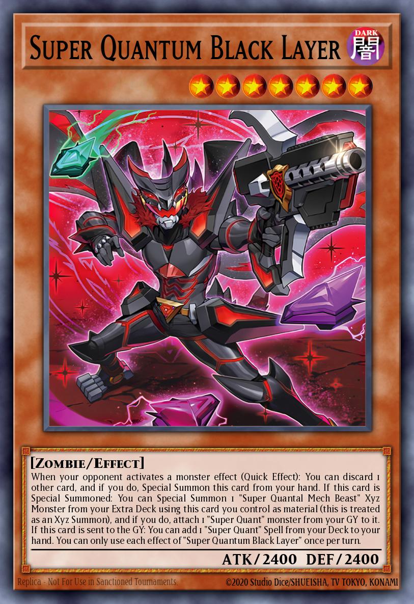 Super Quantum Black Layer Yu-Gi-Oh card