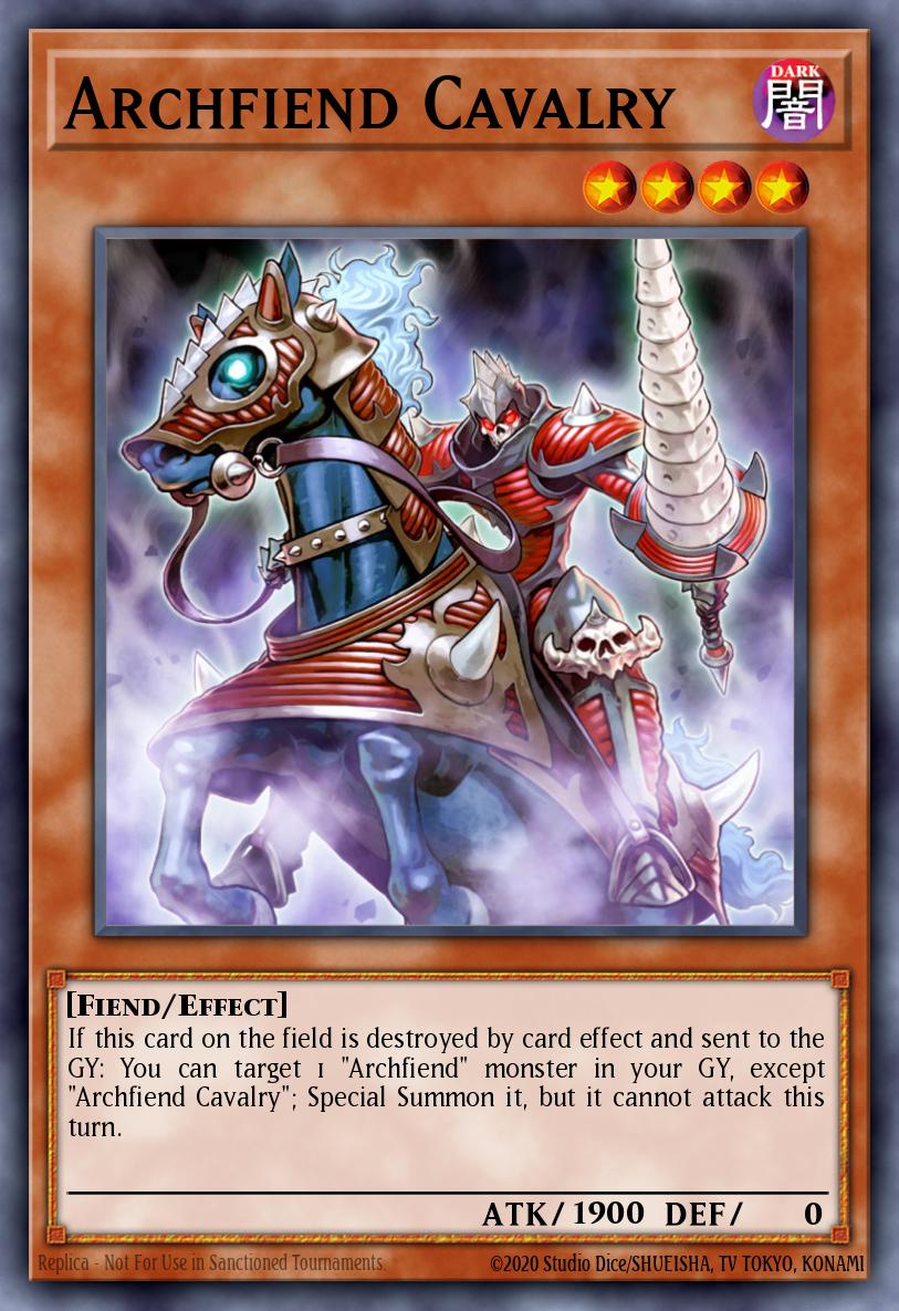 Archfiend Cavalry Yu-Gi-Oh card