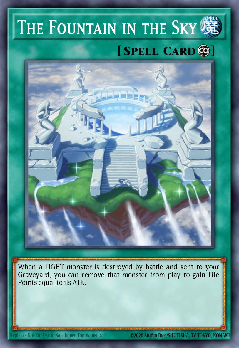The Fountain in the Sky Yu-Gi-Oh card
