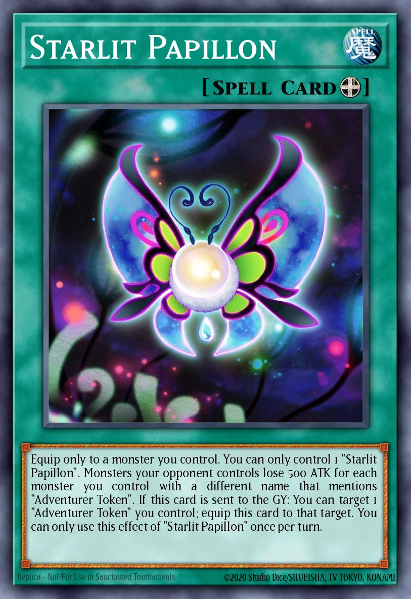 Starlit Papillon Yu-Gi-Oh card