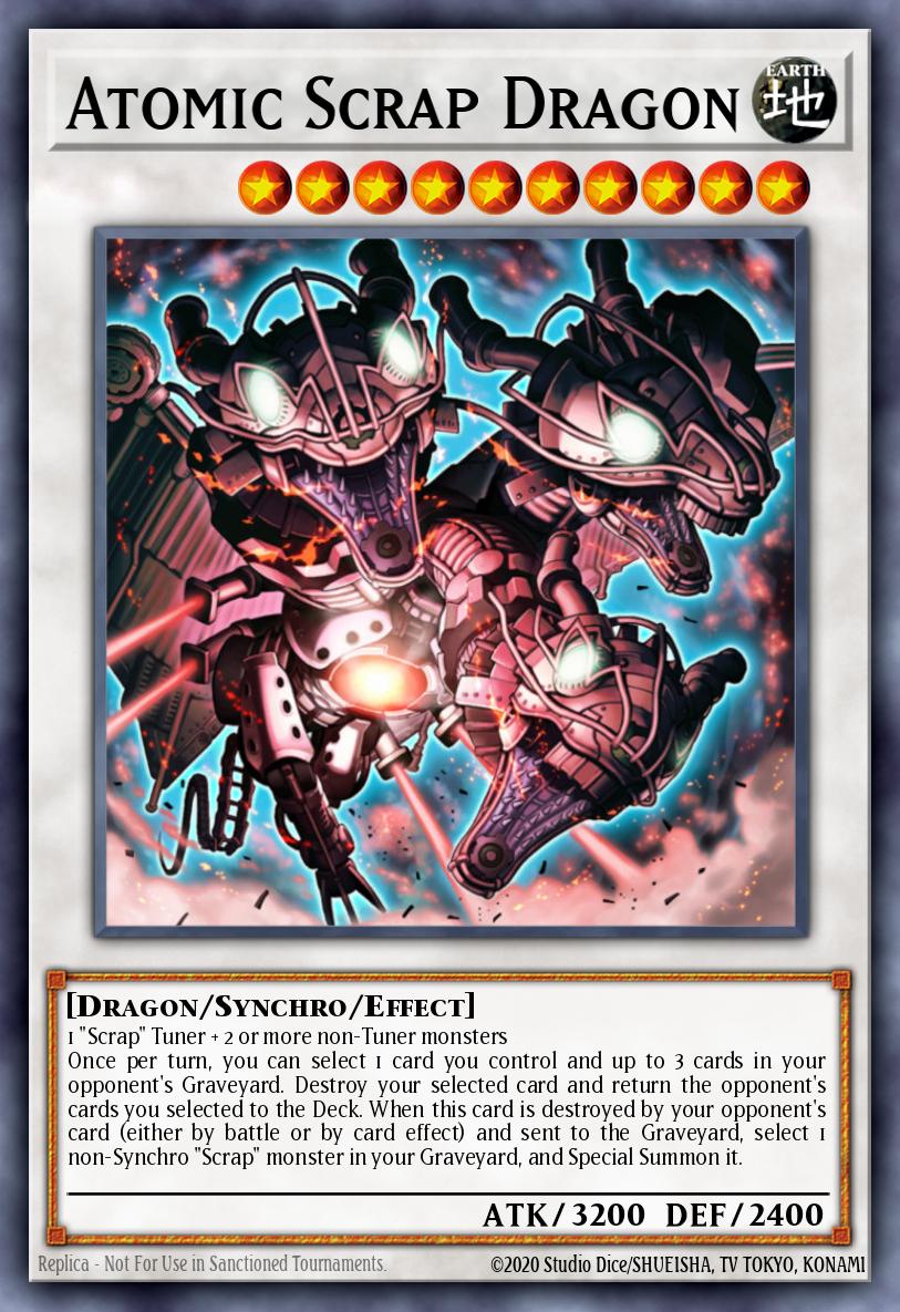 Atomic Scrap Dragon Yu-Gi-Oh card