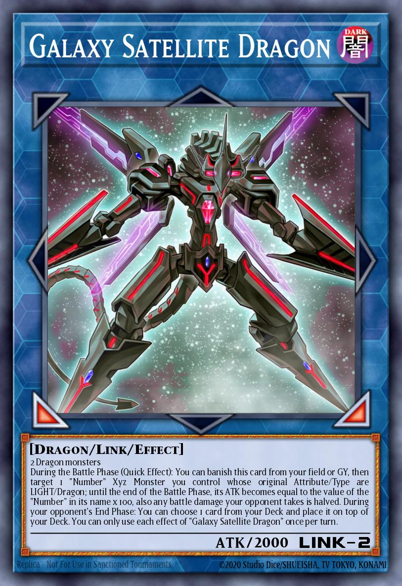 Galaxy Satellite Dragon Yu-Gi-Oh card