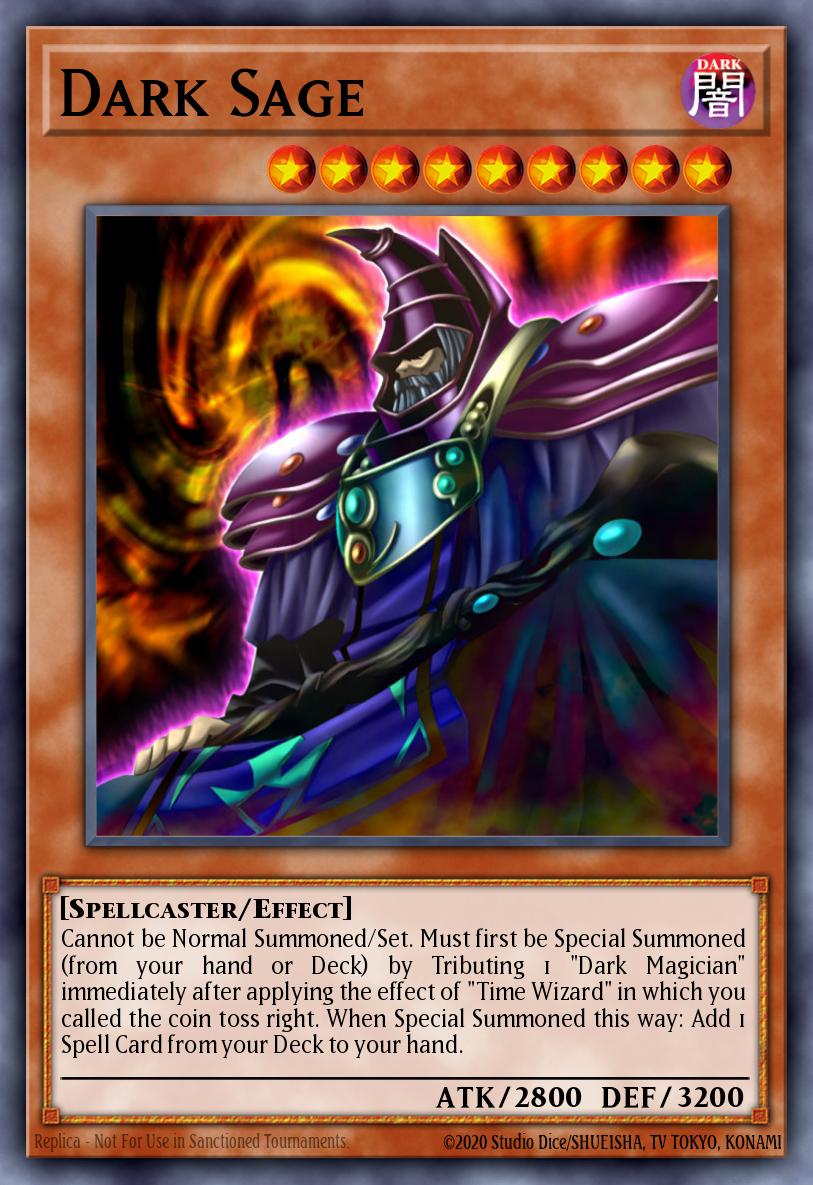 Dark Sage Yu-Gi-Oh card