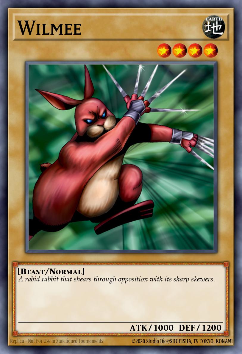 Wilmee Yu-Gi-Oh card