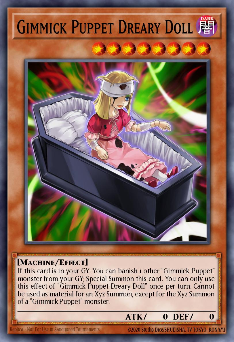 Gimmick Puppet Dreary Doll Yu-Gi-Oh card