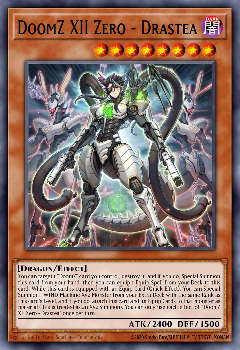 DoomZ XII Zero - Drastea Yu-Gi-Oh card
