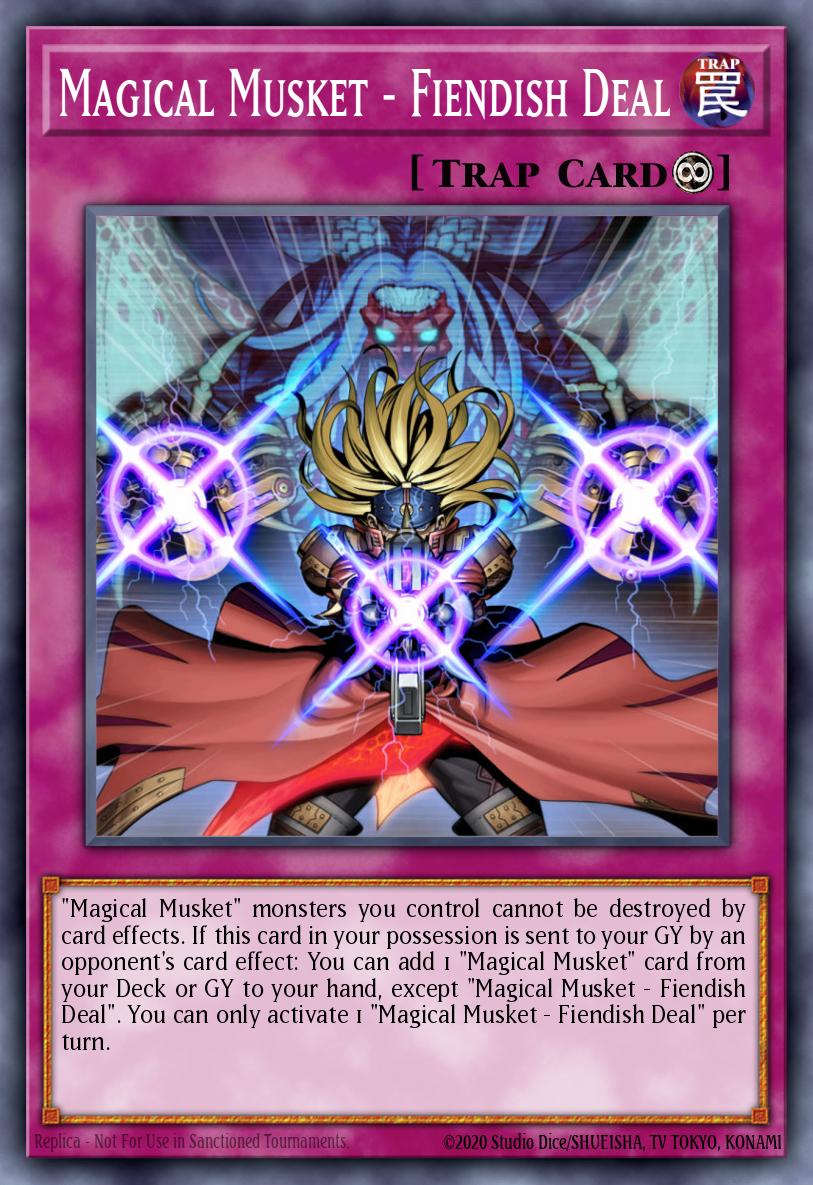 Magical Musket - Fiendish Deal Yu-Gi-Oh card