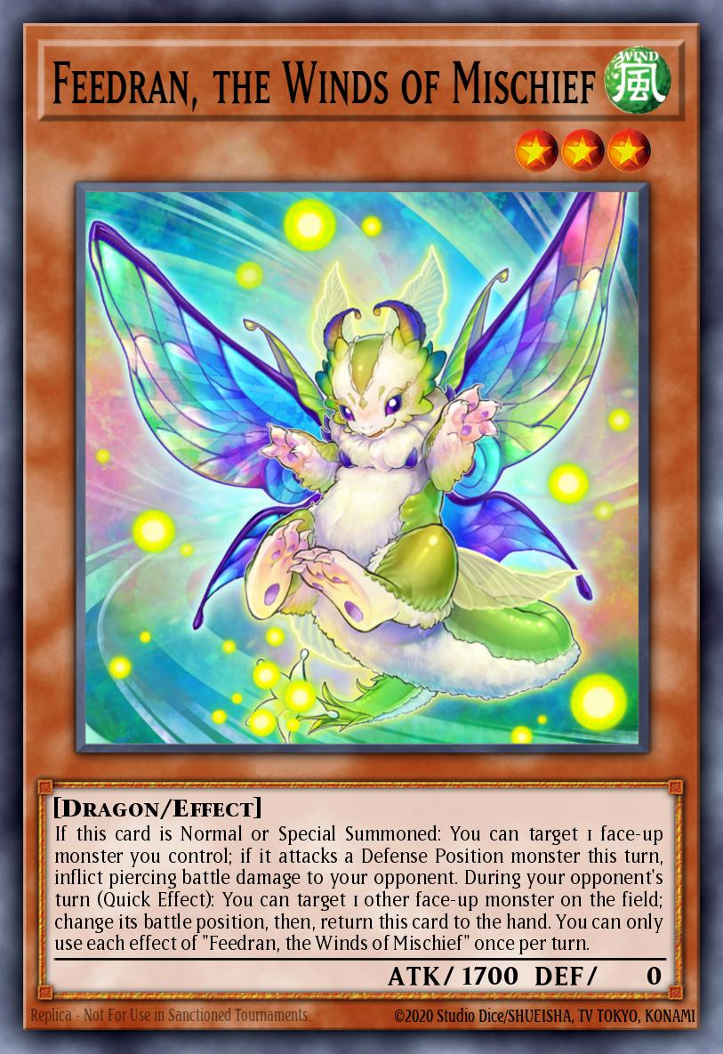 Feedran, the Winds of Mischief Yu-Gi-Oh card