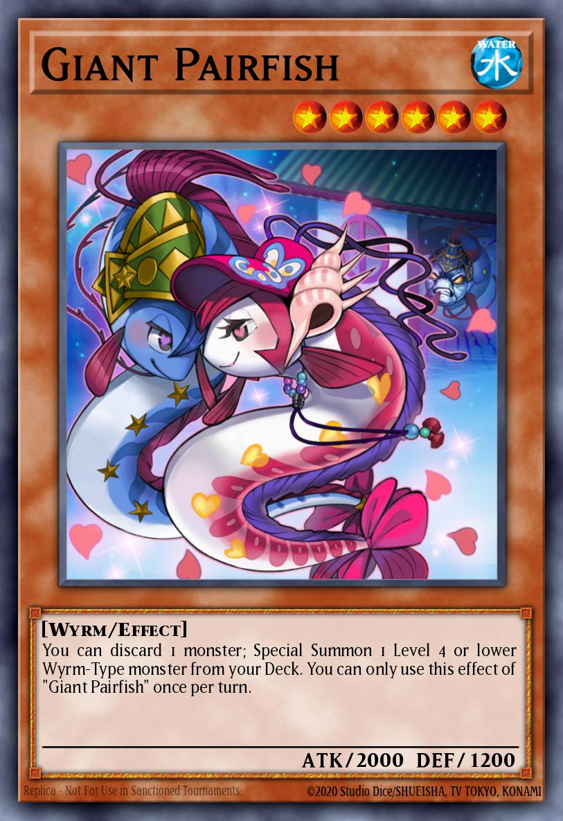 Giant Pairfish Yu-Gi-Oh card