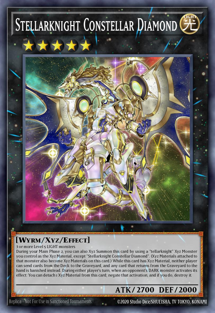 Stellarknight Constellar Diamond Yu-Gi-Oh card