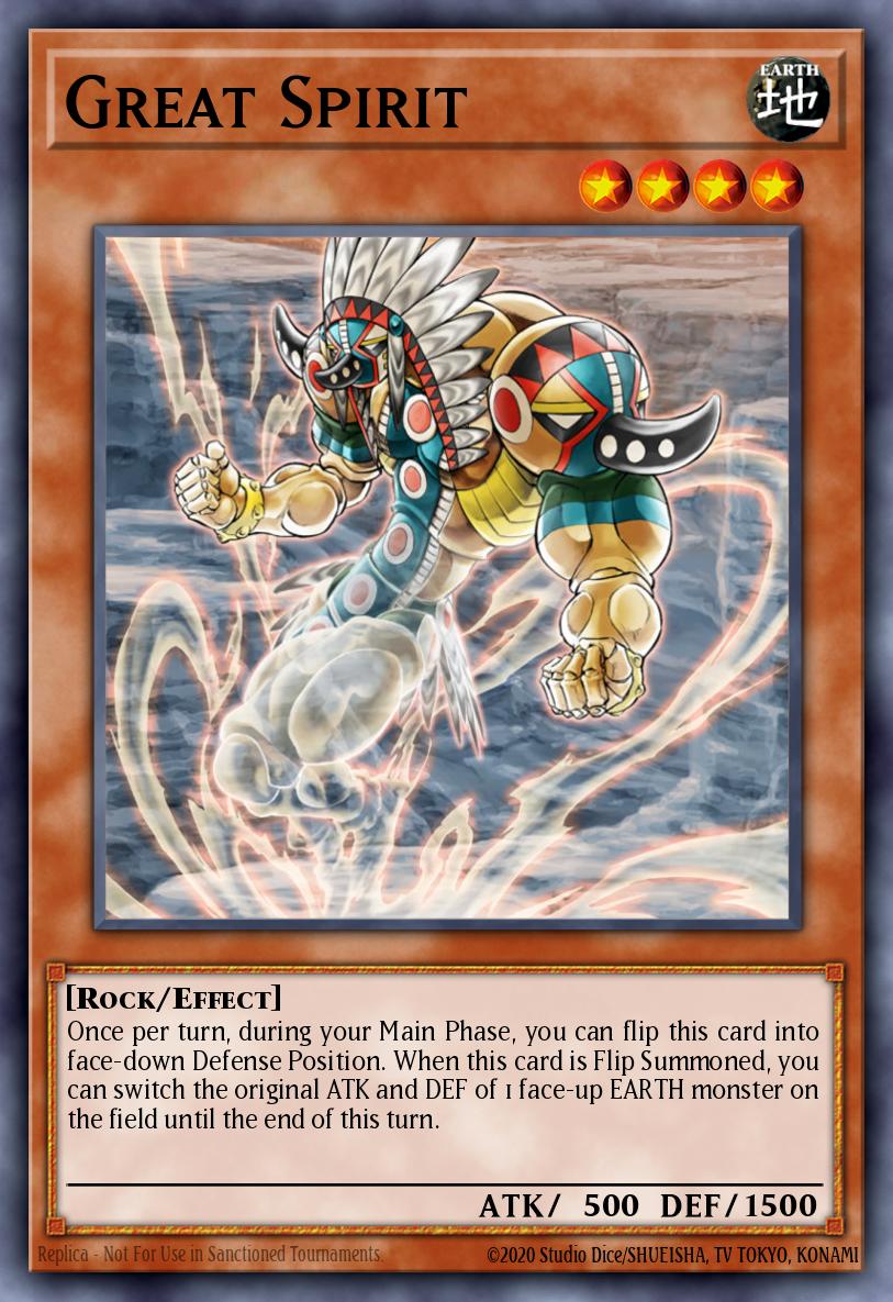 Great Spirit Yu-Gi-Oh card