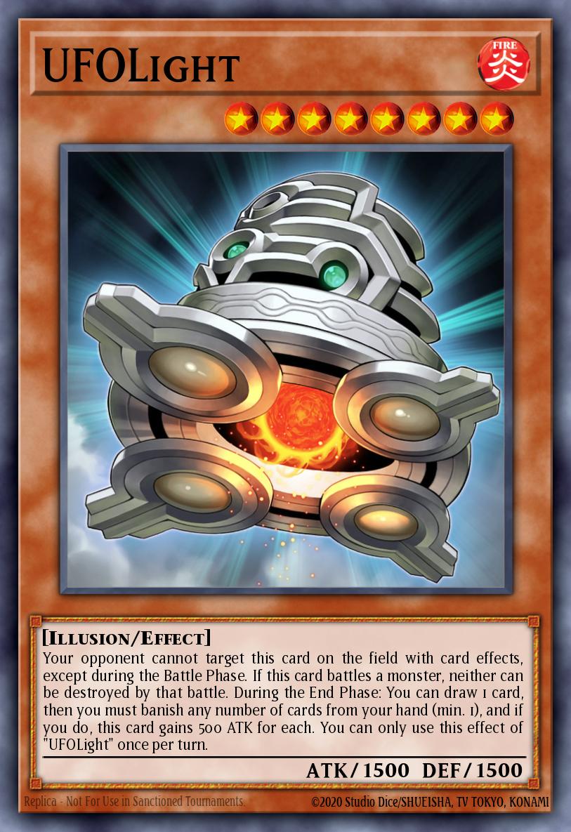 UFOLight Yu-Gi-Oh card