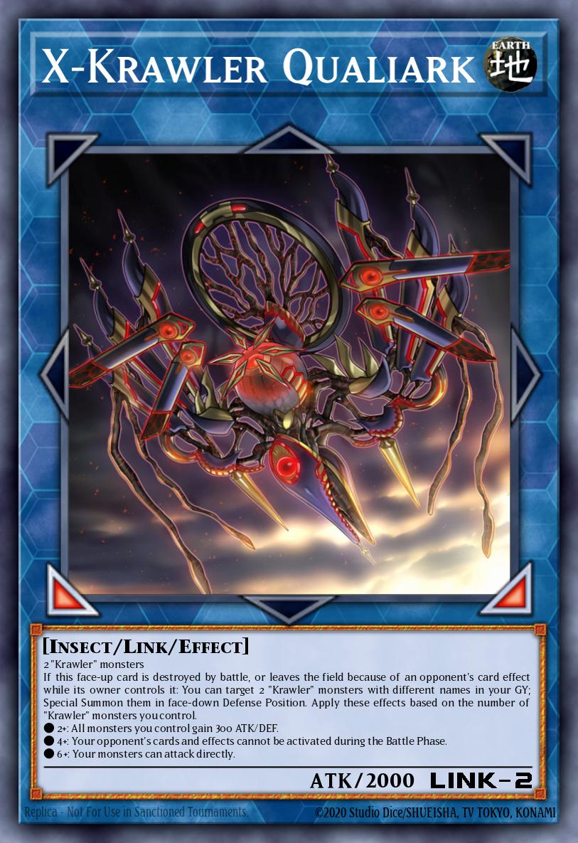 X-Krawler Qualiark Yu-Gi-Oh card