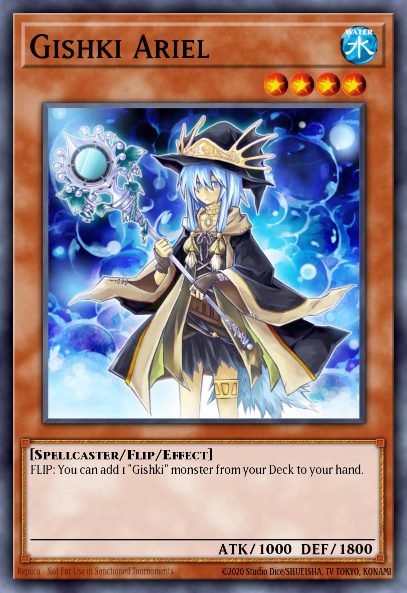 Gishki Ariel Yu-Gi-Oh card