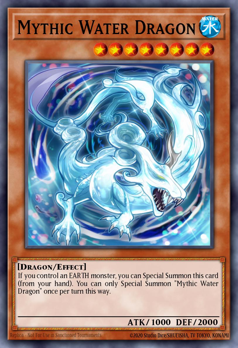 Mythic Water Dragon Yu-Gi-Oh card