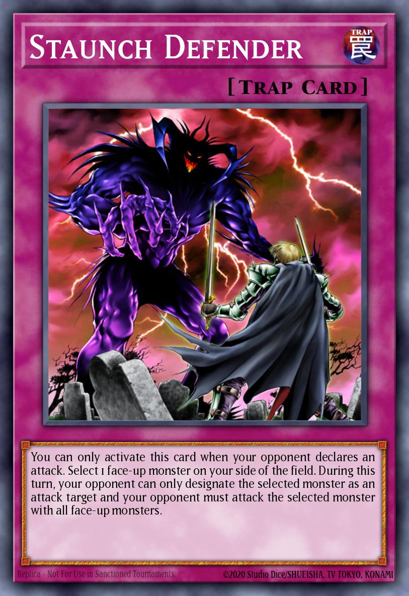 Staunch Defender Yu-Gi-Oh card