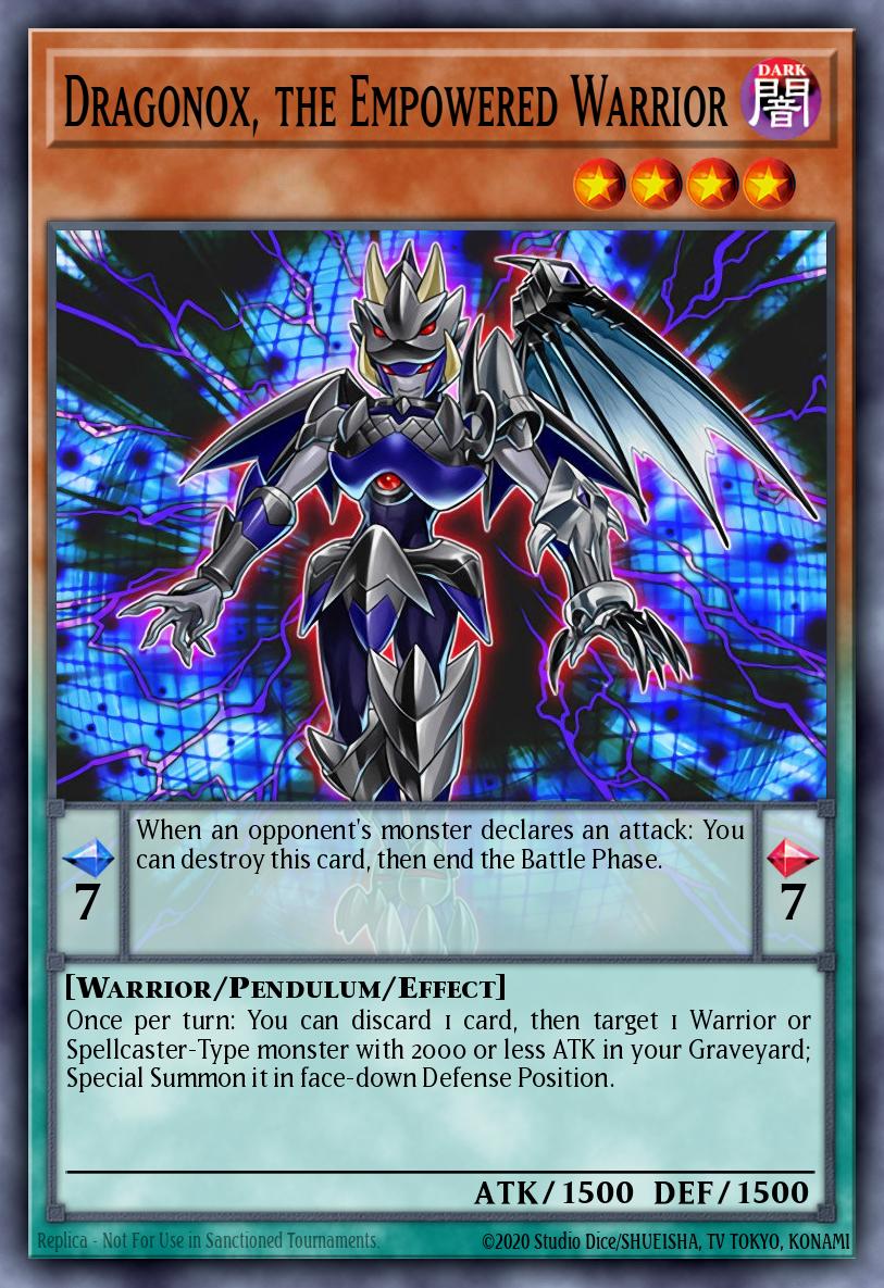 Dragonox, the Empowered Warrior Yu-Gi-Oh card