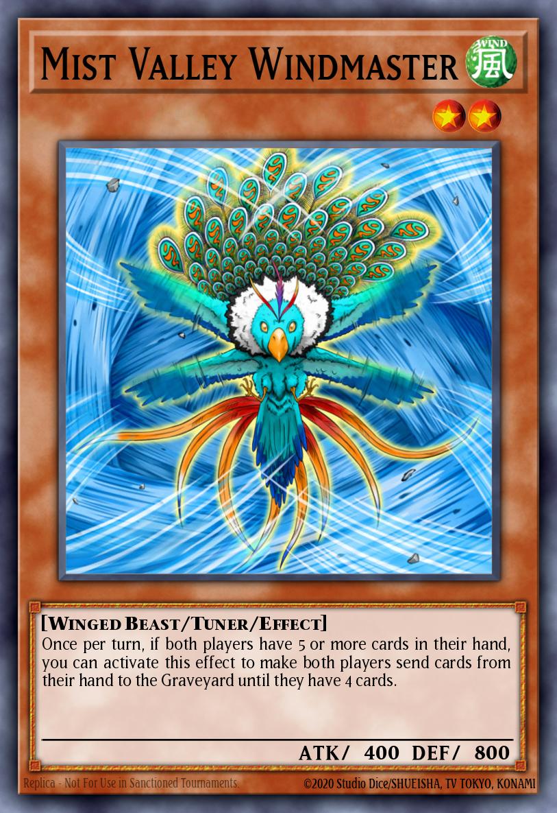 Mist Valley Windmaster Yu-Gi-Oh card