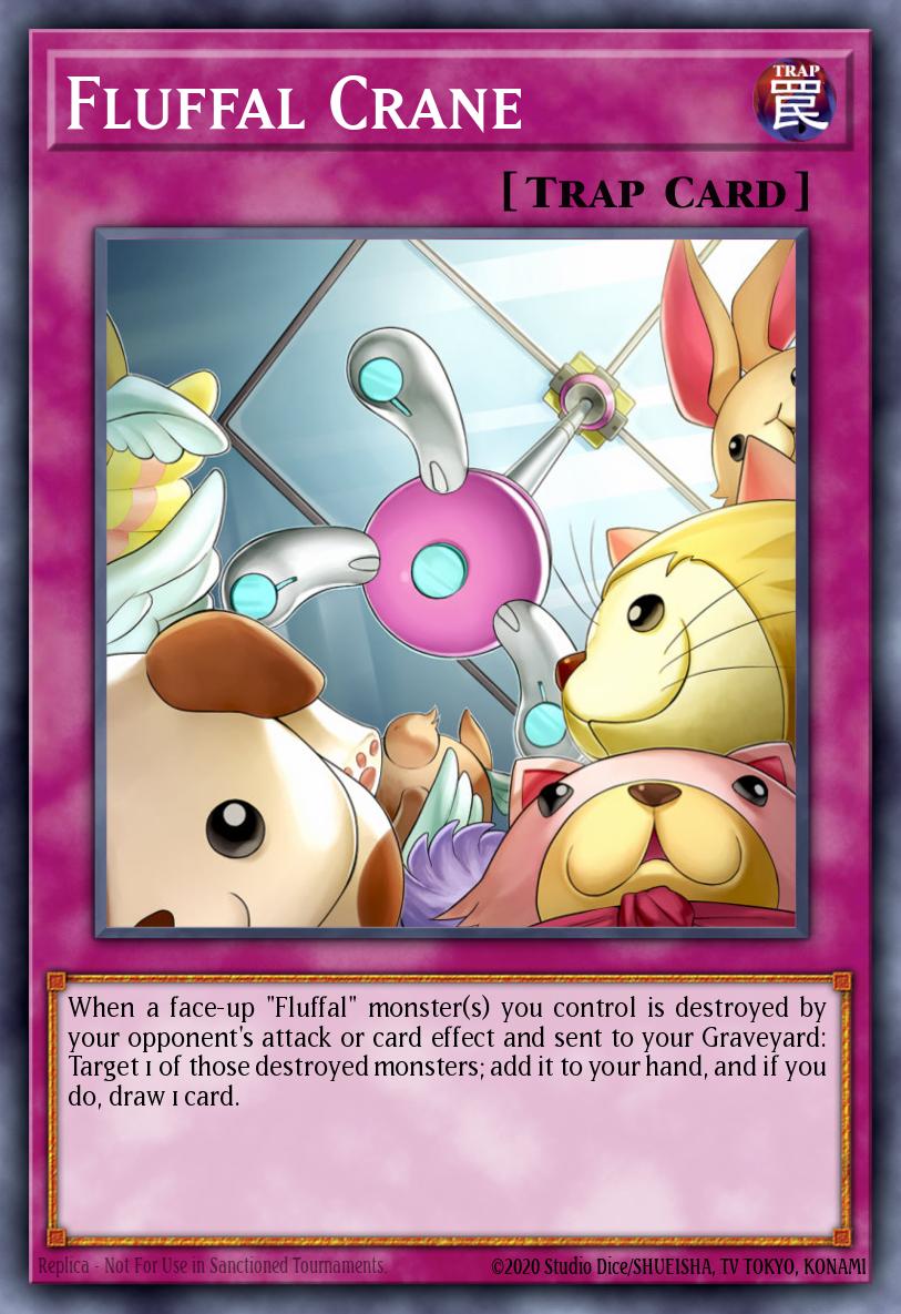 Fluffal Crane Yu-Gi-Oh card