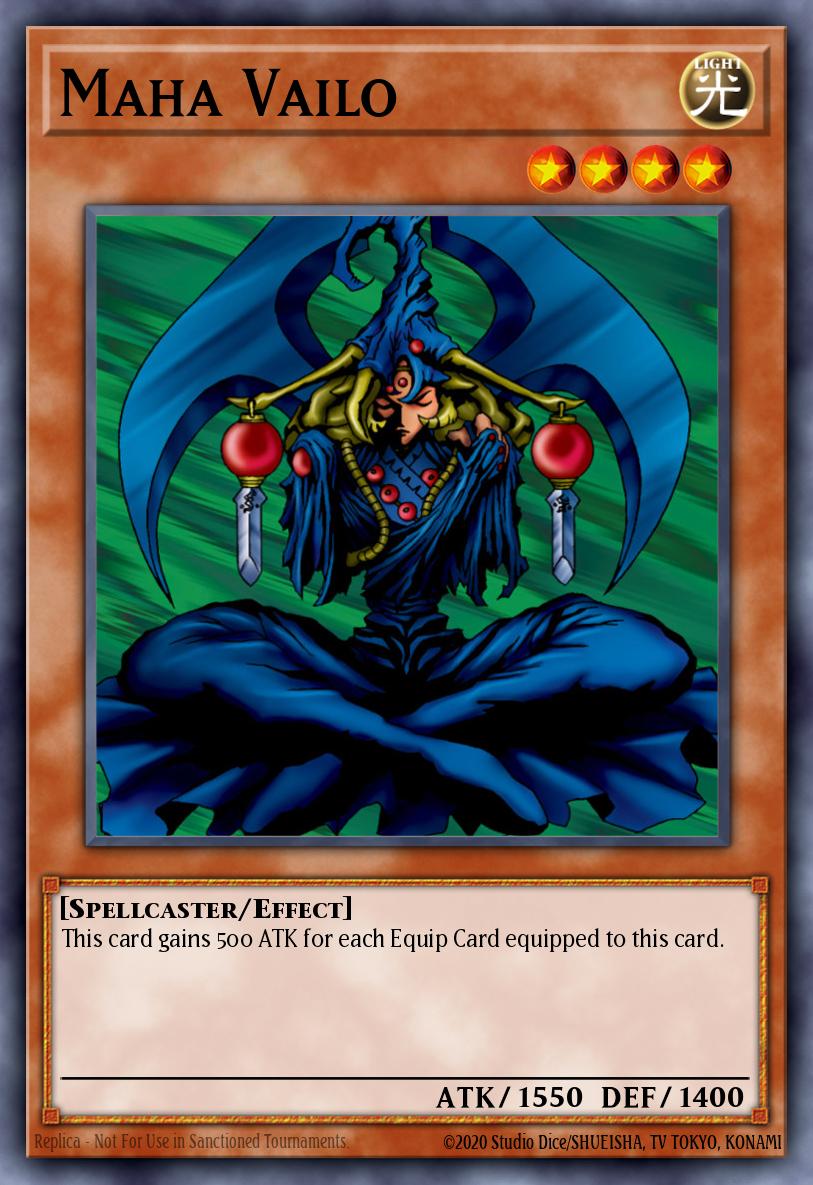 Maha Vailo Yu-Gi-Oh card