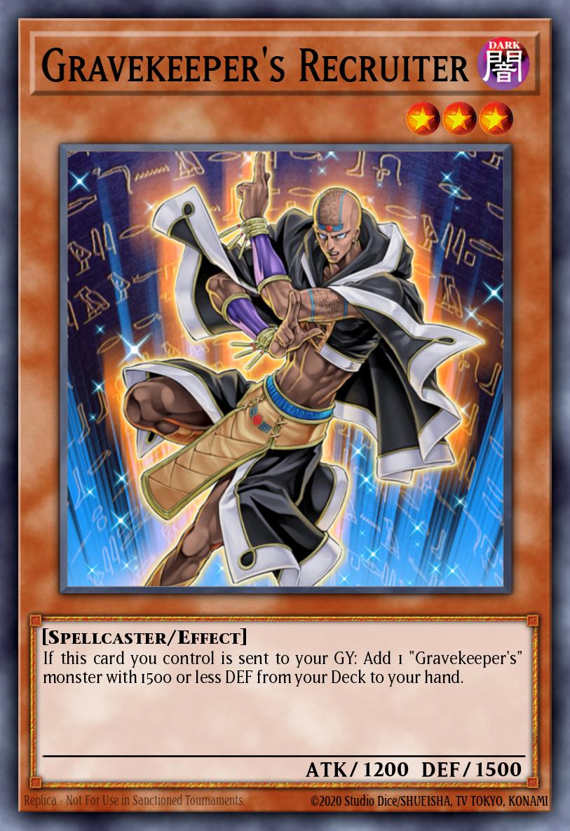 Gravekeeper's Recruiter Yu-Gi-Oh card