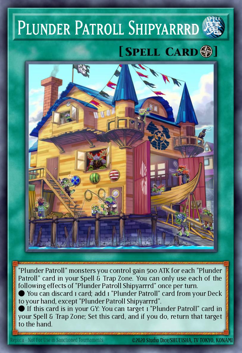 Plunder Patroll Shipyarrrd Yu-Gi-Oh card