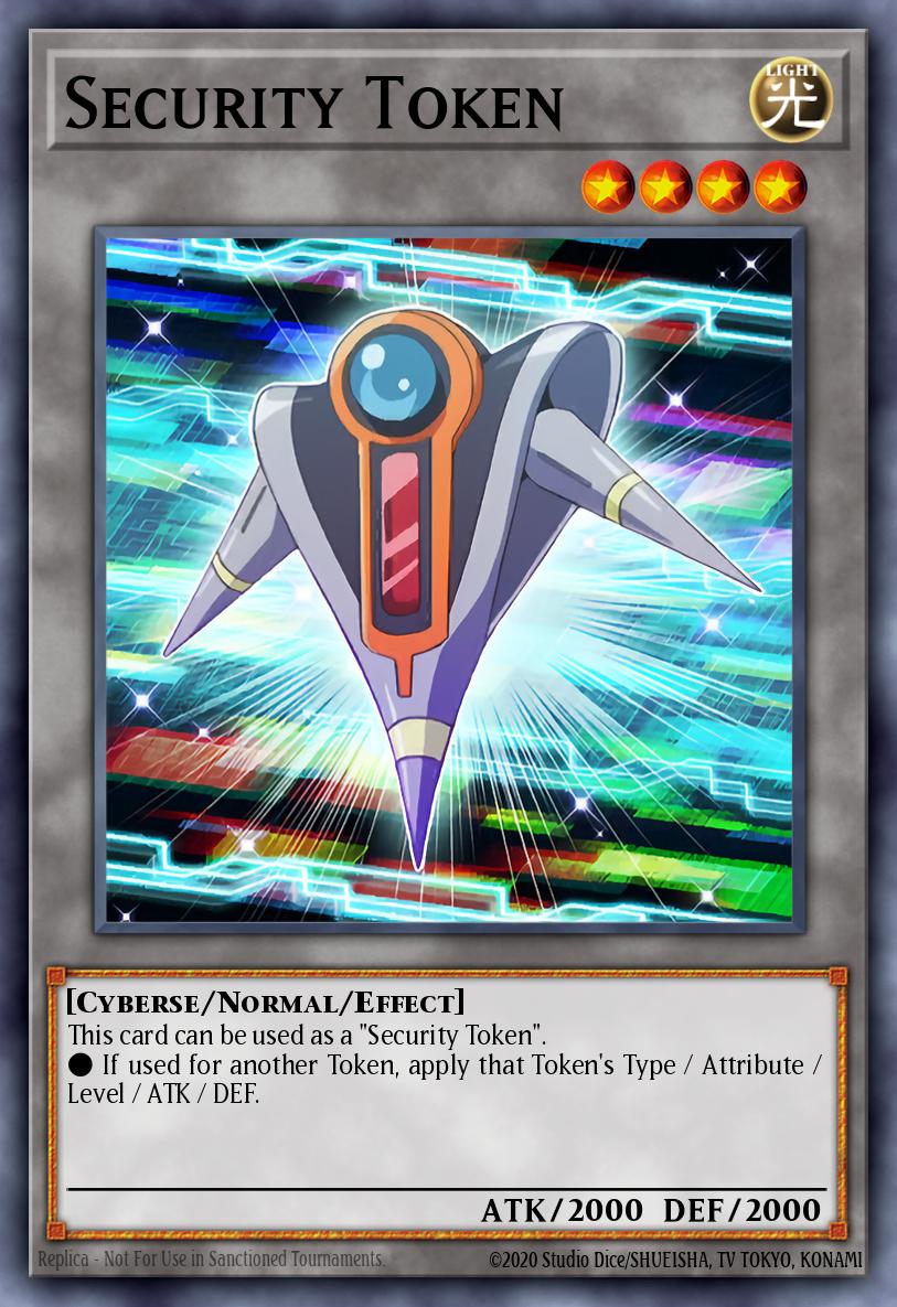 Security Token Yu-Gi-Oh card