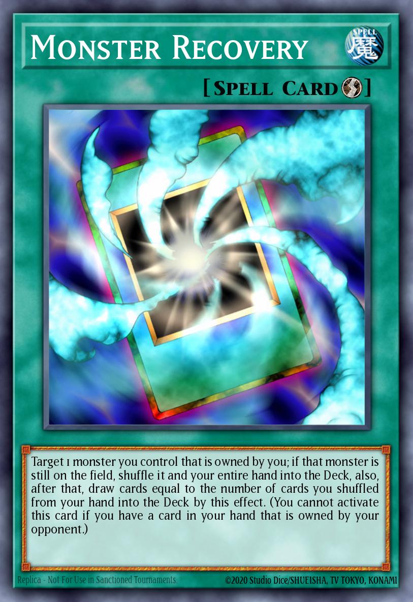 Monster Recovery Yu-Gi-Oh card