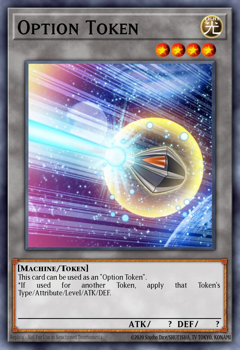 Option Token Yu-Gi-Oh card