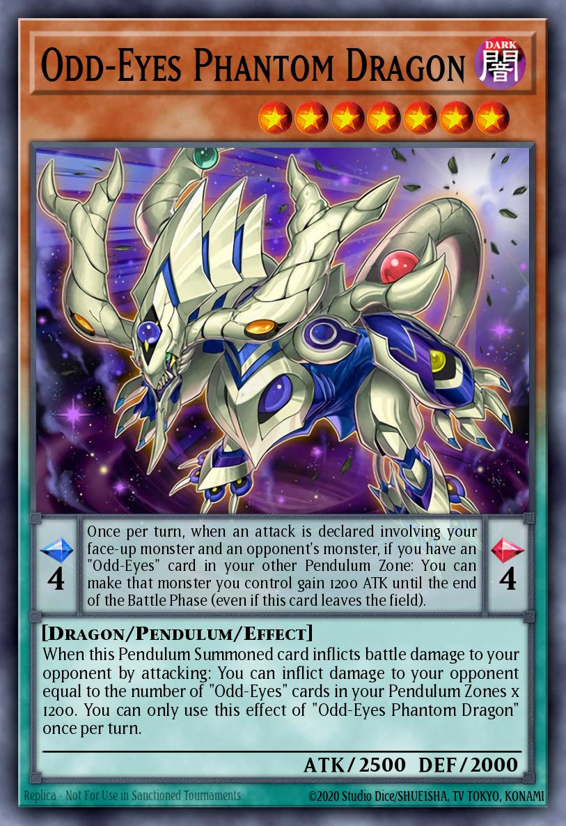 Odd-Eyes Phantom Dragon Yu-Gi-Oh card