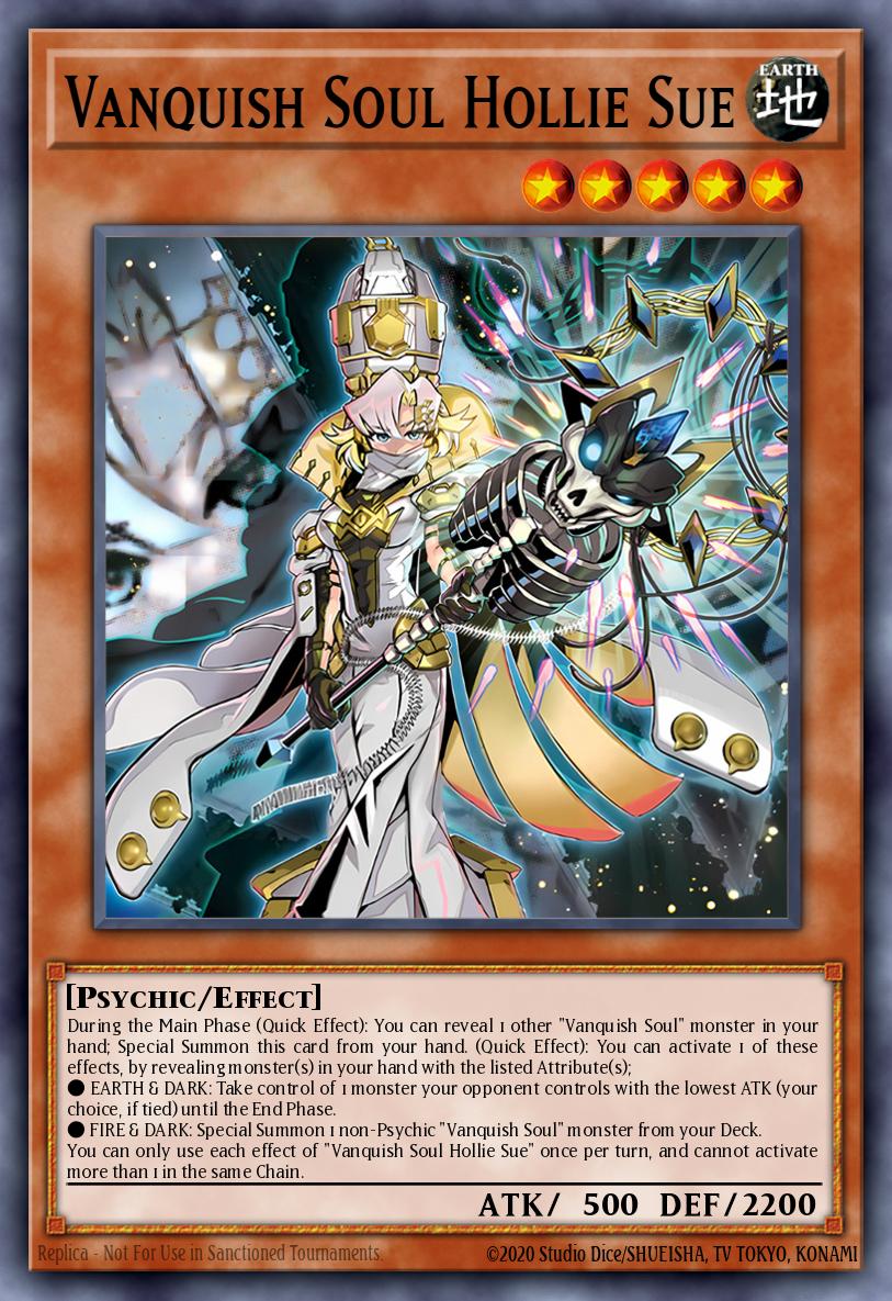 Vanquish Soul Hollie Sue Yu-Gi-Oh card