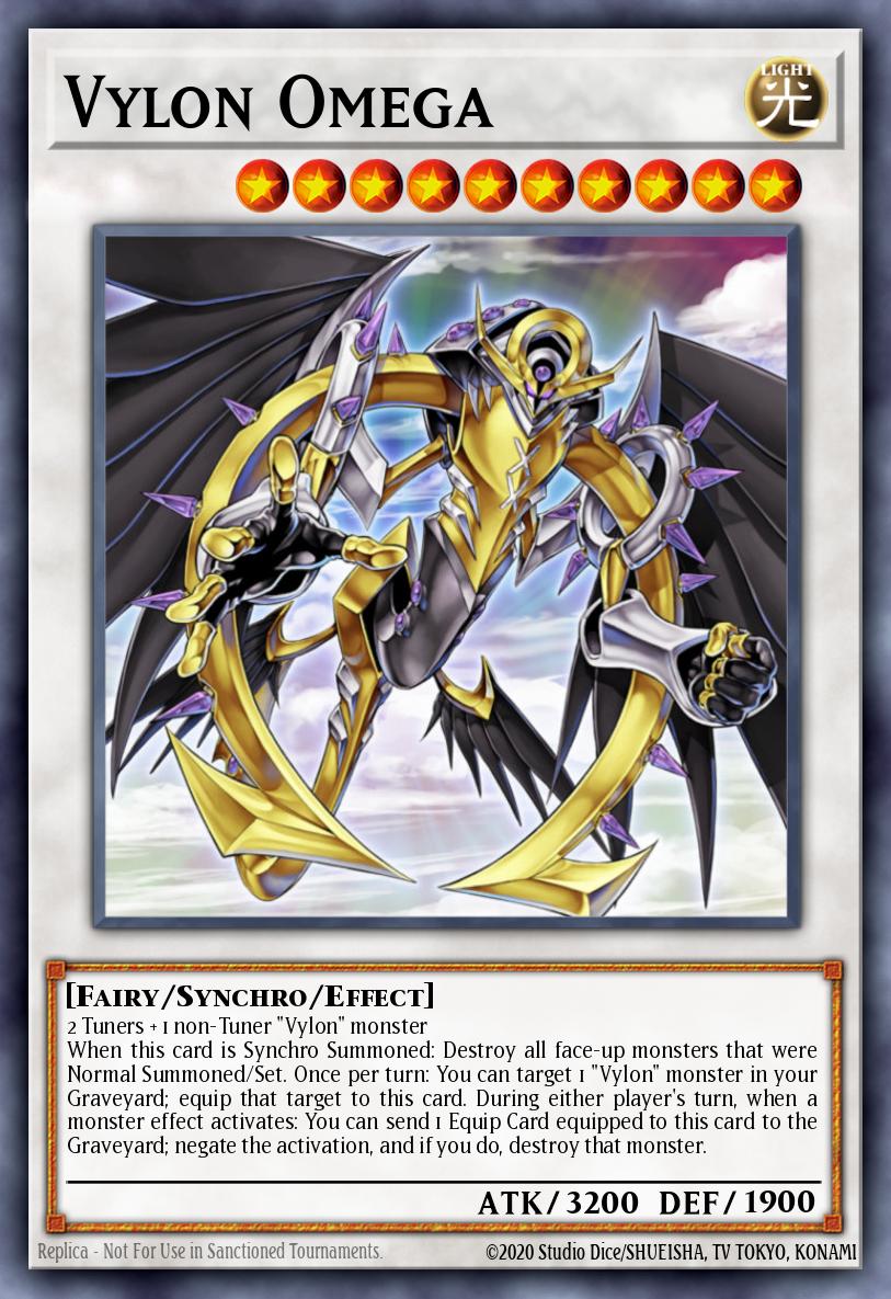 Vylon Omega Yu-Gi-Oh card